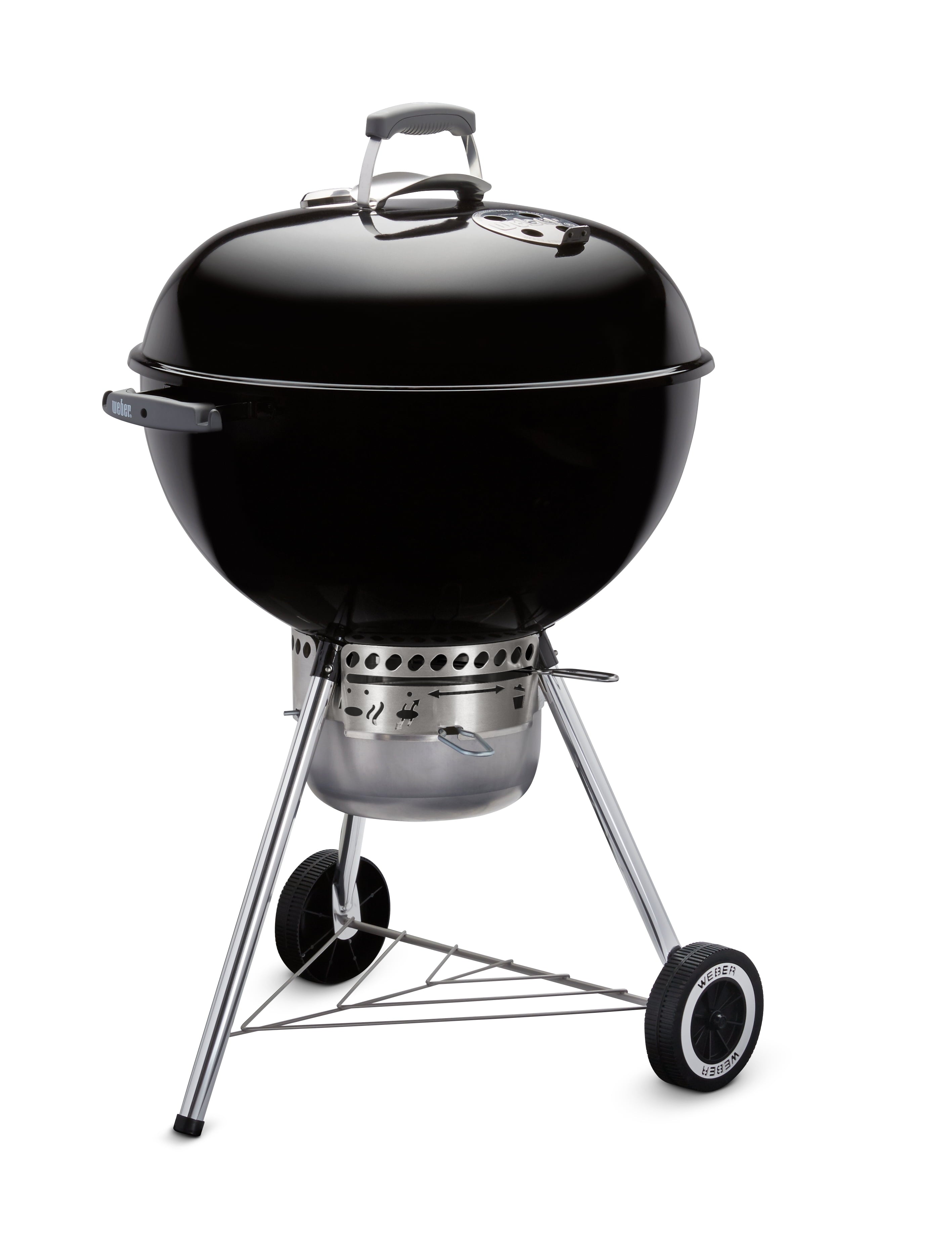 Weber Original Charcoal Grill, 22 Inch Premium Kettle Charcoal Grill, Copper